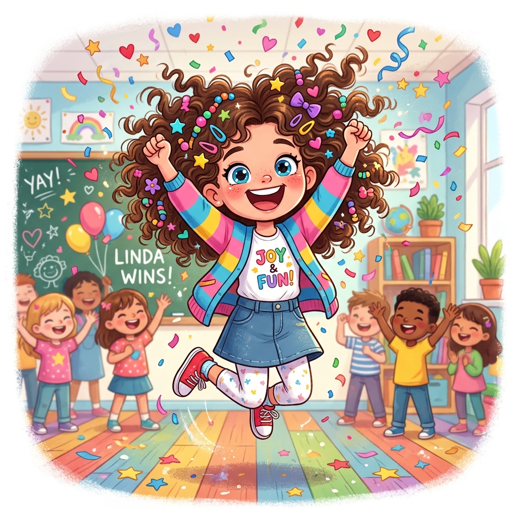 Linda found celebrating